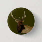 E50 Bull Elk Ronde Button 3,2 Cm (Voorkant)