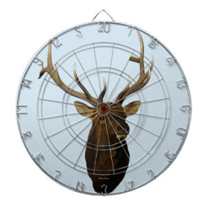 E51 Bull Elk Kop Dartbord