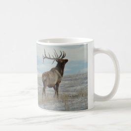E57 Bull Elk Lucky 13 Stier Koffiemok