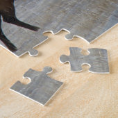 E57 Bull Elk Lucky 13 Stier Legpuzzel (Zijkant)
