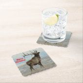 E58 Big Bull Elk Lucky 13 Coaster Kartonnen Onderzetters (Insitu)