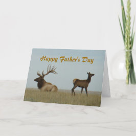 E5 Bull Elk en Yearling Kaart