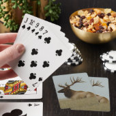 E5 Grote Stier Eland Baas Stier Pokerkaarten (Insitu)