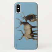 E60 Bull Elk tegen de lucht Case-Mate iPhone Case (Achterkant)