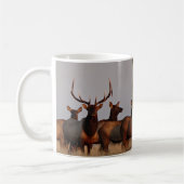 E66 Elk bull en Koeien Koffiemok (Links)