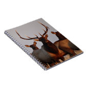 E66 Elk bull en Koeien Notitieboek (Rechterzijde)