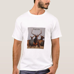 E66 Elk bull en Koeien T-shirt