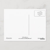 E7 Kool Elk en kalveren Briefkaart (Achterkant)