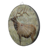 E8 Bull Elk in Velvet Dartbord (Voorkant Rechts)