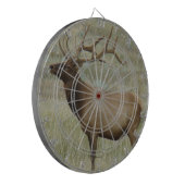 E8 Bull Elk in Velvet Dartbord (Voorkant Links)