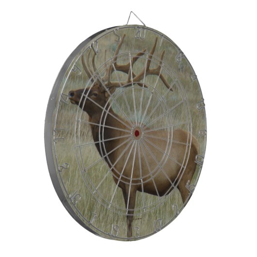 E8 Bull Elk in Velvet Dartbord (Voorkant Links)