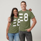 E8 Simulatietheorie kwantumfysicaafmetingen T-shirt (Unisex)