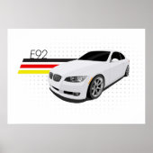 E92 Coupe Poster (Voorkant)