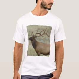 E9 Bull Elk in Fluwelen Ouderdom T-shirt