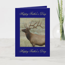 E9 Bull Elk in Velvet Kaart