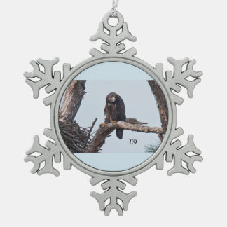 E9 sneeuwvlok tin sneeuwvlok ornament
