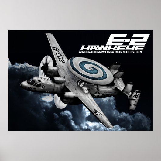 E-2 Hawkeye Poster (Voorkant)