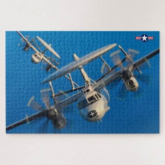 E-2C HAWKEYE (20x30 inch) Legpuzzel (Horizontaal)