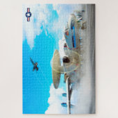 E-2C HAWKEYE (20x30 inch) Legpuzzel (Verticaal)