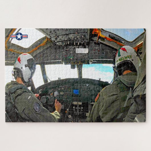 E-2C HAWKEYE COCKPIT (20x30 inch) Legpuzzel (Horizontaal)