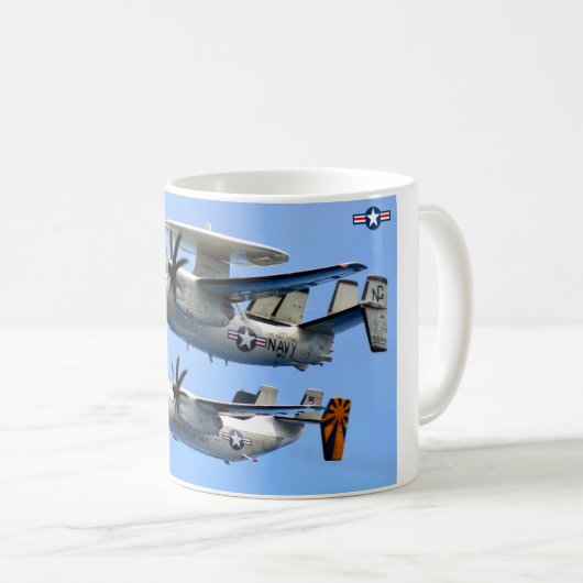 E-2C HAWKEYE en C-2 GREYHOUND Koffiemok (Voorkant rechts)