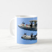 E-2C HAWKEYE en C-2 GREYHOUND Koffiemok (Voorkant links)