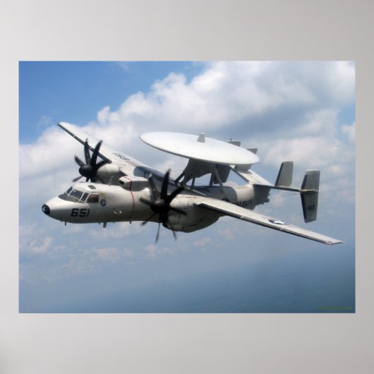 E-2C Hawkeye Poster (Voorkant)