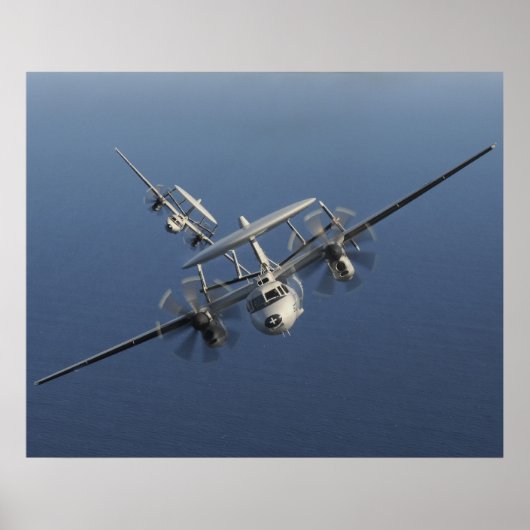 E-2C Hawkeye Poster (Voorkant)
