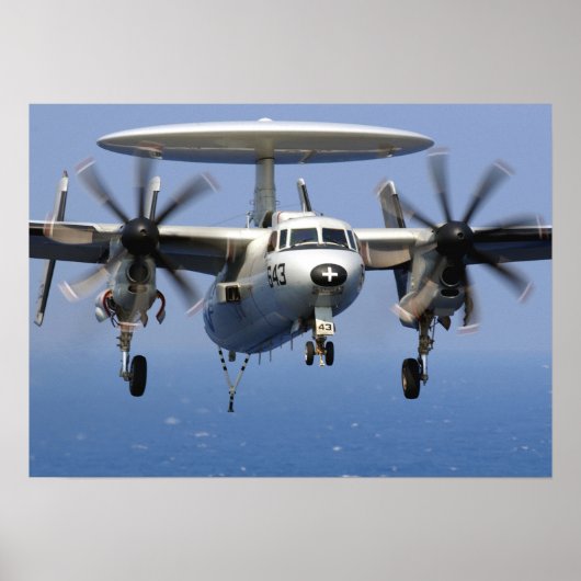 E-2C Hawkeye Poster (Voorkant)
