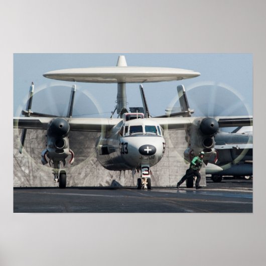 E-2C Hawkeye Poster (Voorkant)
