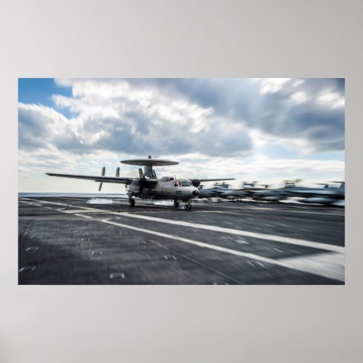 E-2C Hawkeye Poster (Voorkant)