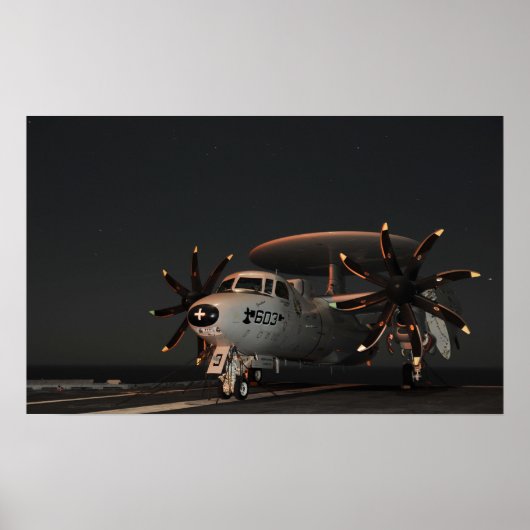 E-2C Hawkeye Poster (Voorkant)