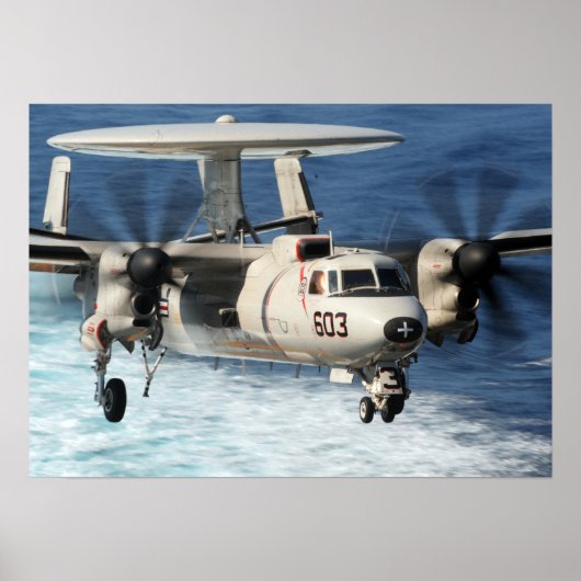 E-2C Hawkeye Poster (Voorkant)
