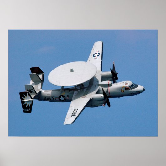 E-2C Hawkeye Poster (Voorkant)