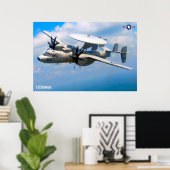 E-2C-HAWKEYE POSTER (Thuiskantoor)