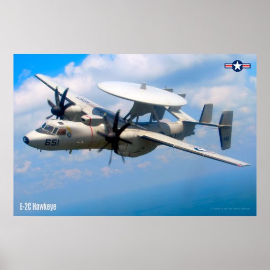 E-2C-HAWKEYE POSTER (Voorkant)