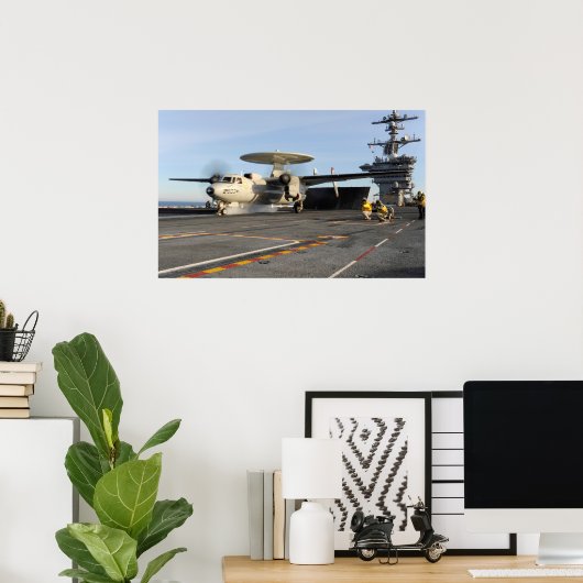 E-2C Hawkeye Poster (Thuiskantoor)