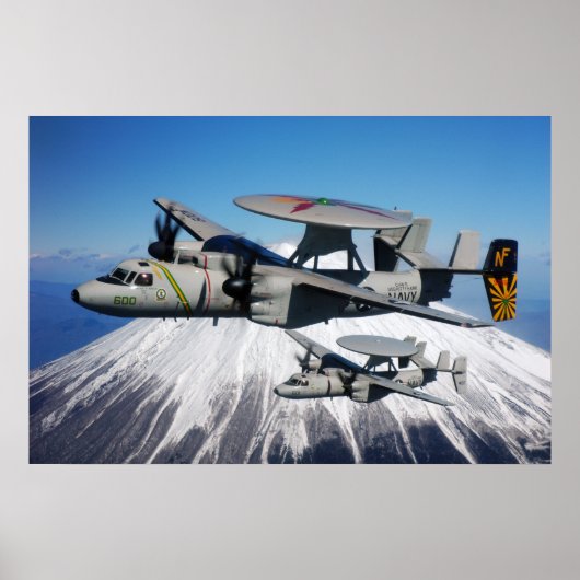 E-2C Hawkeye Poster (Voorkant)