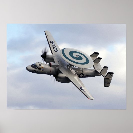 E-2C Hawkeye Poster (Voorkant)