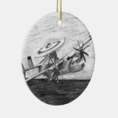 E-2C Hawkeye (Screwtop) keramisch Ornament (Rechts)