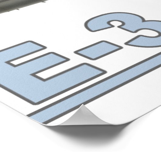 E-3 Sentry Print (Hoek)