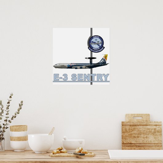 E-3 Sentry Print (Keuken)