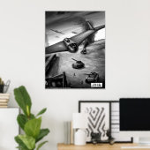 E-555 Bombaringsrun Poster (Thuiskantoor)