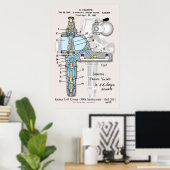 E-61 50e Jubileum 24 x 36 inch Poster (Thuiskantoor)