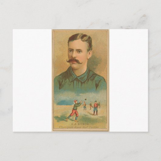 E. A. Burch, Brooklyn Trolley-Dodgers Briefkaart (Voorkant)