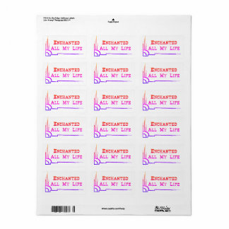 e.a.m.l ADRES ETIKET MAAT STICKERS <<sunrise>>
