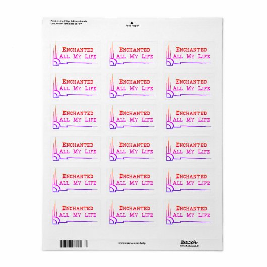 e.a.m.l ADRES ETIKET MAAT STICKERS <<sunrise>> (Full Sheet)