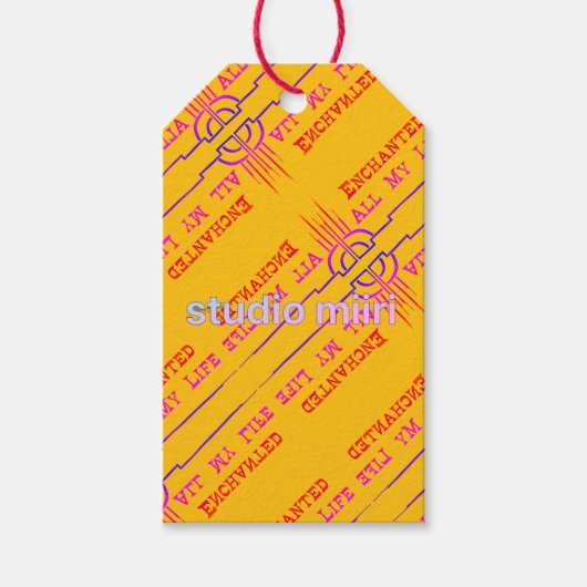 e.a.m.l. Cadeaubijslab studio miiri Cadeaulabel (Voorkant)