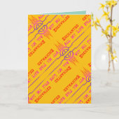 e.a.m.l. CARD studio miiri Kaart (Gele Bloem)