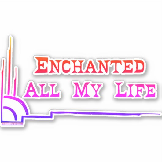 e.a.m.l. CUT-OUT STICKER studio miiri (Voorkant)